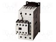 Contactor: 3-pole; NO x3; Auxiliary contacts: NC x2,NO x2; 230VAC EATON ELECTRIC