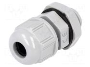 Cable gland; M12; 1.5; IP68; polyamide; dark grey; UL94V-2 MOLEX