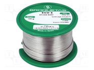 Tin; lead free; Sn99Ag0,3Cu0,7; 1mm; 0.1kg; reel; 217÷227°C 