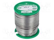 Tin; lead free; Sn96,5Ag3Cu0,5; 1.5mm; 0.25kg; reel; 217÷220°C BROQUETAS