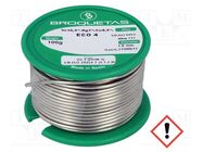 Tin; lead free; Sn96,5Ag3Cu0,5; 1.5mm; 100g; reel; 217÷220°C 