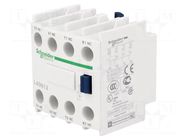 Auxiliary contacts; Leads: screw terminals; front; TeSys D SCHNEIDER ELECTRIC