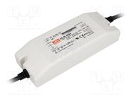 Power supply: switching; LED; 40W; 12VDC; 3.33A; 90÷305VAC; IP64 MEAN WELL