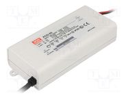 Power supply: switching; LED; 60W; 18÷30VDC; 2000mA; 180÷295VAC MEAN WELL