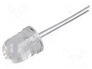 LED; amber; 10mm; 2900÷3800mcd; 30°; Front: convex; 1.5÷2.6VDC LUCKYLIGHT