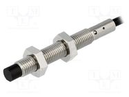 Sensor: inductive; OUT: PNP / NO; 0÷2mm; 10÷30VDC; M8; IP67; 200mA OMRON