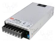 Power supply: switching; for building in,modular; 330W; 15VDC MEAN WELL