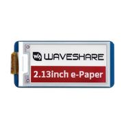 2.13'' E-Paper E-Ink display 212x104px - SPI - 3 colors - for Raspberry Pi Pico - Waveshare 19588