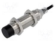 Sensor: inductive; OUT: NPN / NO; 0÷16mm; 10÷30VDC; M18; IP67; 200mA OMRON