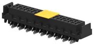 CONNECTOR, RCPT, 18POS, 2ROW, 2.54MM