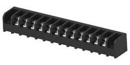 TERMINAL BLOCK, BARRIER, 12WAYS, 16AWG