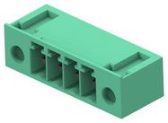 TERMINAL BLOCK, HEADER, 4WAYS, TH