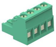 TERMINAL BLOCK, PLUGGABLE, 18WAYS, 12AWG