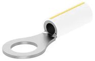 TERMINAL, RING TONGUE, M8, 10AWG