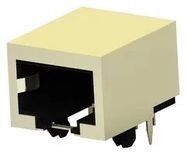 RJ45 CONN, JACK, 10P10C, 1PORT, CAT3