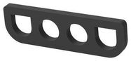 INTERFACE SEAL, SILICONE RUBBER, BLACK