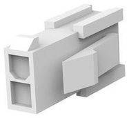 PLUG HOUSING, 2POS, POLYAMIDE, WHITE