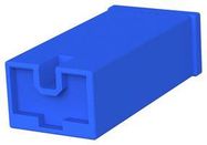 RCPT HOUSING, 1POS, NYLON 6.6, BLUE