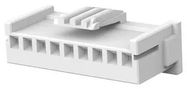 PLUG HOUSING, 9POS, PA6.6, NATURAL