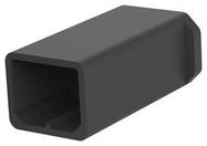 PLUG HOUSING, 4POS, POLYAMIDE 6.6, BLK