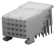 CONN, BACKPLANE, RCPT, 24POS, 2MM