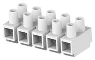 TERMINAL BLOCK, BARRIER, 5WAYS, 6AWG