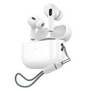 Wireless earphones TWS Foneng BL129, with induction charging (white), Foneng