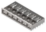 CAGE ASSEMBLY, 1X6, I/O CONNECTOR