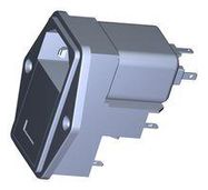 POWER ENTRY CONN, PLUG, 6A/250V, FLANGE