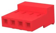 04P MTA156 CONN ASSY 22AWG RED