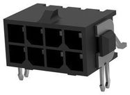 CONNECTOR, HEADER, 8POS, 2ROW, 3MM