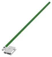 CABLE, GROUNDING CLIP-FREE END, 152MM