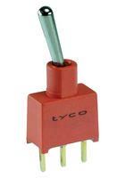 TOGGLE SWITCH, SPDT, 0.4VA, 20V, THT