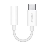 Audio cable 3.5mm jack to USB type-C Foneng BM21 (white), Foneng