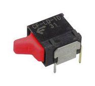 ROCKER SWITCH, SPDT, 0.1A, 28V, TH