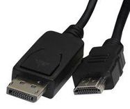 CABLE, DISPLAYPORT-HDMI PLUG, 2M