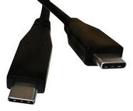 USB CABLE, 3.1 C PLUG-C PLUG, 1M