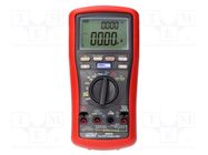 Meter: insulation resistance; LCD; Sampling: 5x/s; True RMS AC BRYMEN