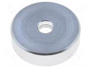 Magnet: permanent; neodymium; 75N; Ø: 16mm; H: 4.5mm; steel ELESA+GANTER