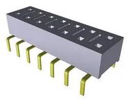 CONNECTOR, RCPT, 14POS, 2ROW, 2.54MM