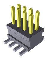 CONNECTOR, HEADER, 8POS, 2ROW, 1.27MM