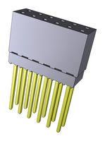 CONNECTOR, 12POS, RCPT, 2.54MM, THT