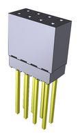 CONNECTOR, 8POS, RCPT, 2.54MM, THT