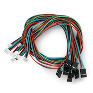 DFRobot Gravity - Sensor connection cable for Arduino - 4-pin - I2C/UART - 50cm - 10pcs. - FIT0773