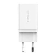 Fast Charger Foneng K300 1x USB 3A (white), Foneng