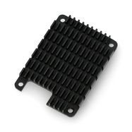 Aluminum Heatsink for Raspberry Pi CM4 Compute Module 4 with thermoconductive tape - black