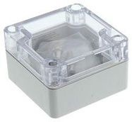 SMALL ENCLOSURE, SMALL, PC, GREY/CLEAR