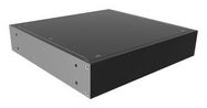 RACK MOUNT CABINET, ALUM, BLACK