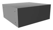 RACK MOUNT CABINET, ALUM, BLACK