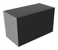 RACK MOUNT CABINET, ALUM, BLACK